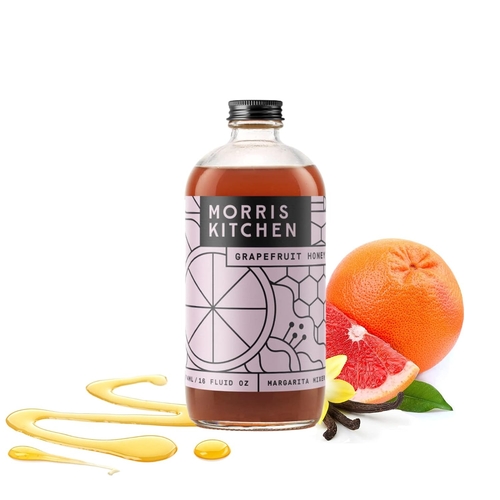 Morris Kitchen Grapefruit Honey Mixer 16oz - 4pk