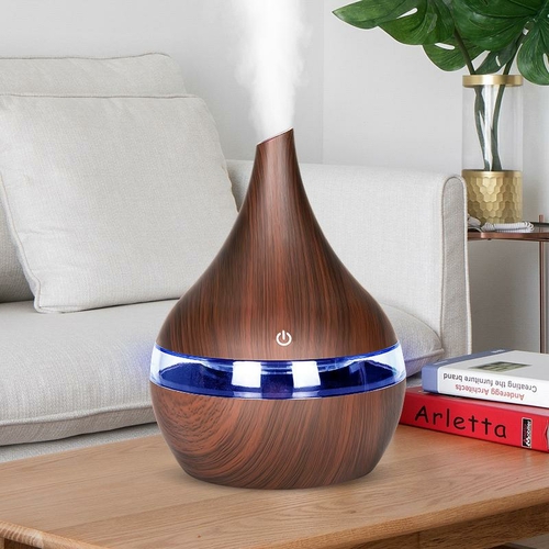 KBAYBO 300ml USB Electric Aroma air diffuser wood Ultrasonic air