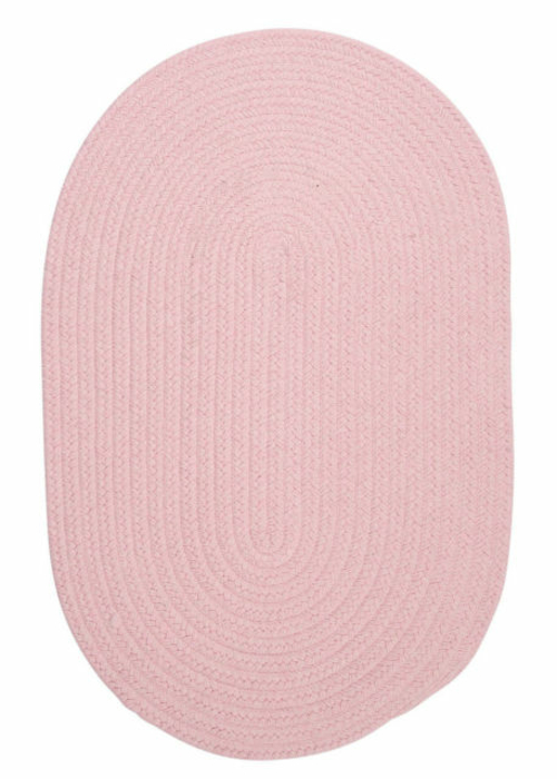Colonial Mills Rug WL20R060X096 Bristol - Blush Pink 5 ft. x 8 ft. Bra