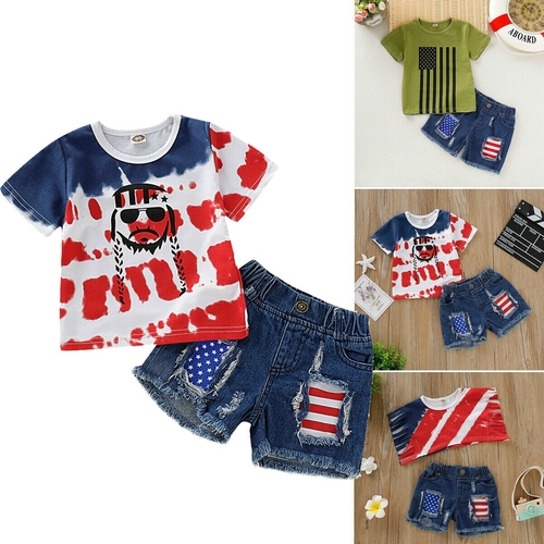 1-4Y Fashion Summer Kids Baby Boy Clothes