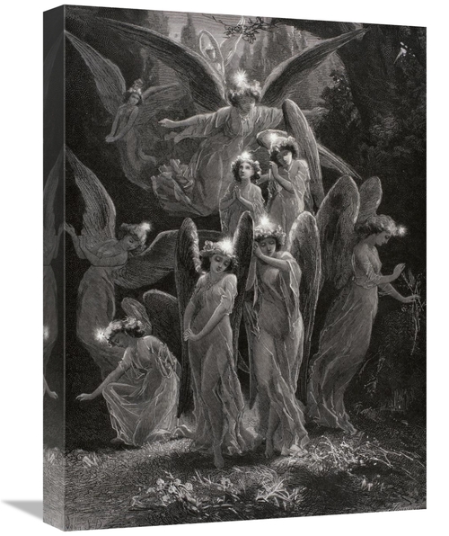 Global Gallery GCS-281950-22-142 22 in. The Dews of Evening, C.187