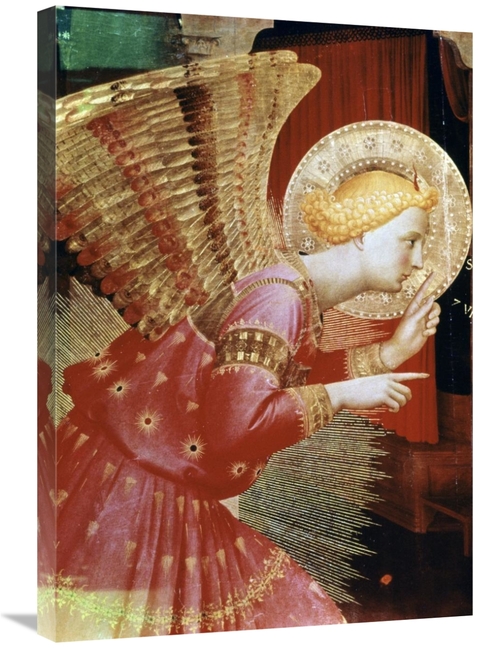 Global Gallery GCS-276545-30-142 30 in. Angel of the Annunciation - De