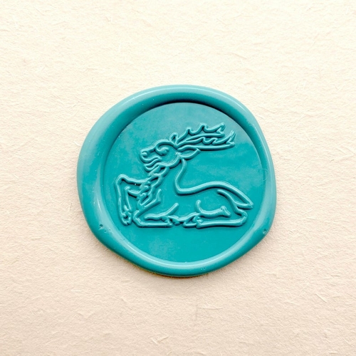 Deer Sealing Wax Stamp Kit - Christmas Wax Seal Stamp