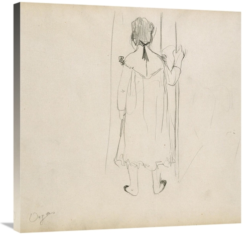 Global Gallery GCS-456197-3030-142 30 x 30 in. Brothel Scene Art Print