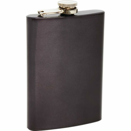 Arctic Blast KTFLK8B Stainless Steel Flask, Graphite Black - 8 oz.
