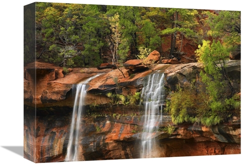 Global Gallery GCS-397199-1216-142 12 x 16 in. Cascades Tumbling 110 f