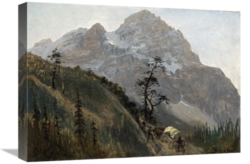 Global Gallery GCS-267730-22-142 22 in. Western Trail, the Rockies