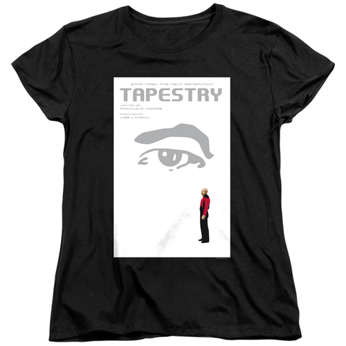 Trevco CBS2156B-WT-4 Star Trek & Tng Season 6 Episode 15 Short Sleeve 