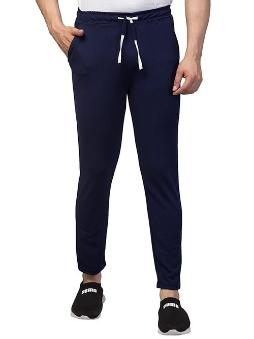 BLUE Men's Regular Fit Trackpants SIZE S