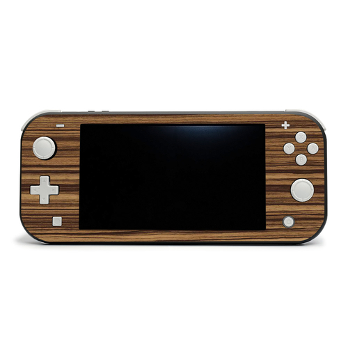 MightySkins NISWILIT-Dark Zebra Wood Skin for Nintendo Switch Lite&#44