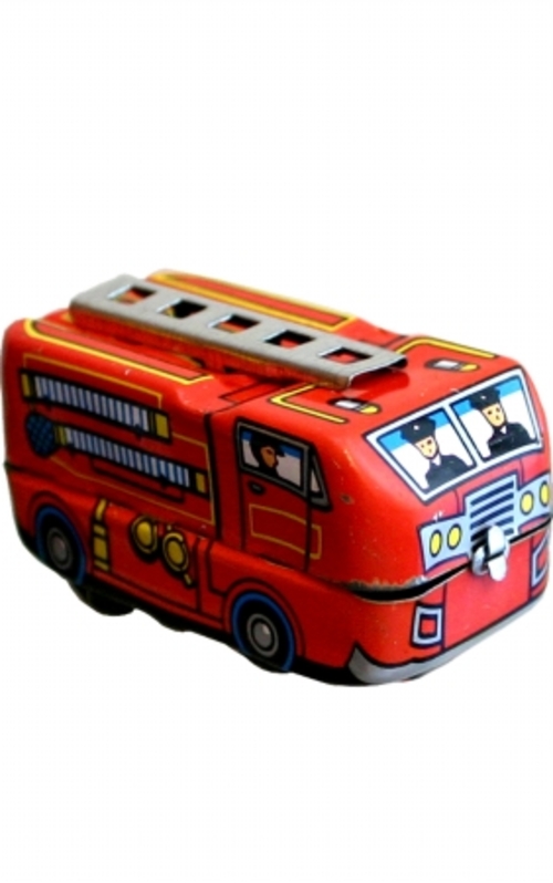 SHAN MS261 Collectible Tin Toy - Fire Chief