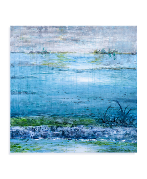 Bassett 7300-471 48 x 48 in. Meadow Canvas Wall Art