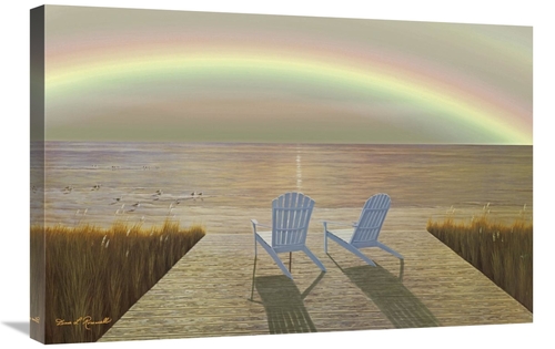 Global Gallery GCS-398737-2030-142 20 x 30 in. Over the Rainbow Art Pr