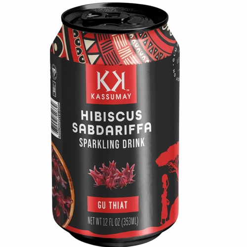 Hibiscus Sabdariffa sparkling drink