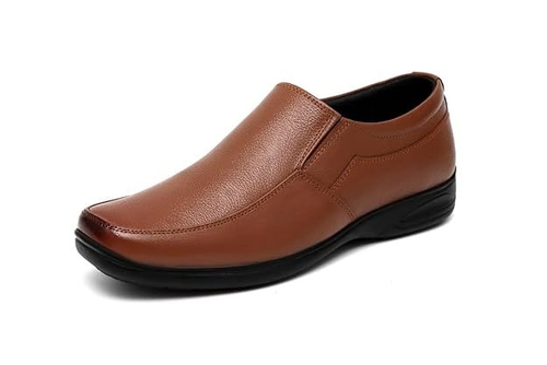 Genuine Leather Office Slip On Moccasin Formal Shoes (Size-UK-9
