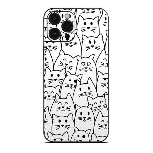 DecalGirl A12PROM-MOODYCATS Apple iPhone 12 Pro Max Skin - Moody Cats