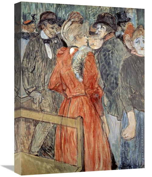 Global Gallery GCS-278176-22-142 22 in. Au Moulin De La Galette Art Pr