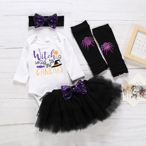 Halloween Newborn Baby Romper Tops Newborn Baby