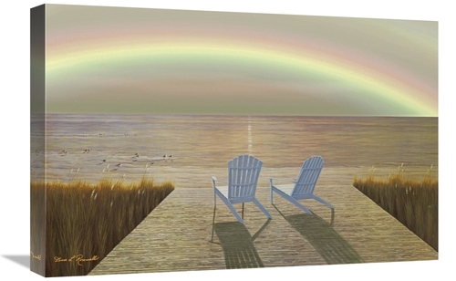 Global Gallery GCS-398737-1624-142 16 x 24 in. Over the Rainbow Art Pr