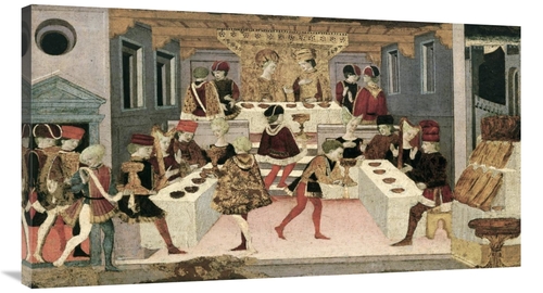 Global Gallery GCS-278429-44-142 44 in. Story of Alatiel - Detail Art 