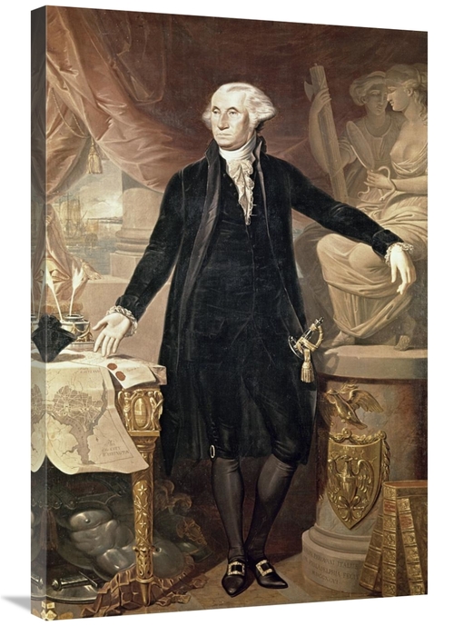 Global Gallery GCS-282657-36-142 36 in. George Washington Art Print - 