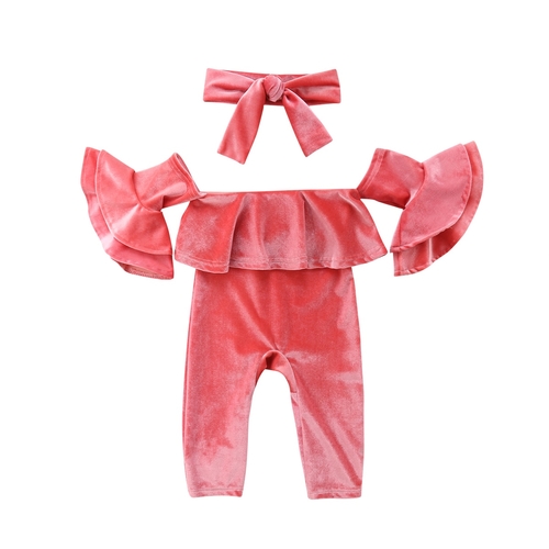 Autumn Pretty Fashion Toddler Baby Girls Romper