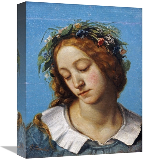 Global Gallery GCS-266107-16-142 16 in. Ophelia - La Fiancee De La Mor