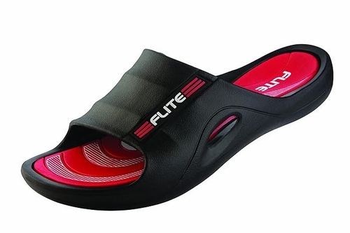 Men's Slides/SlipperS for Boys/Flip Flop Red-Black Size 8UK