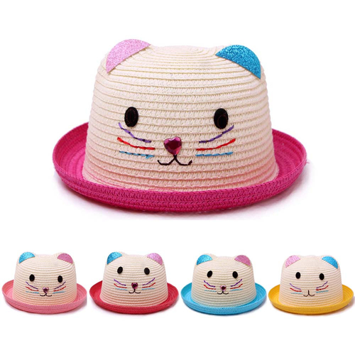 Summer Baby Caps Cartoon Children Breathable Hat