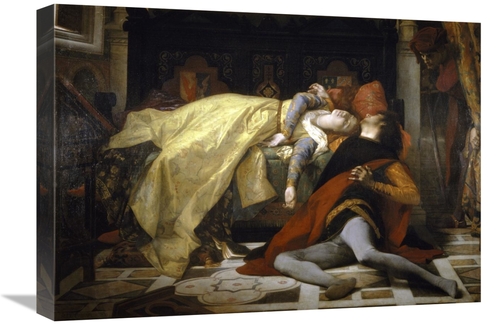 Global Gallery GCS-276947-22-142 22 in. Death of Francesca De Rimini &