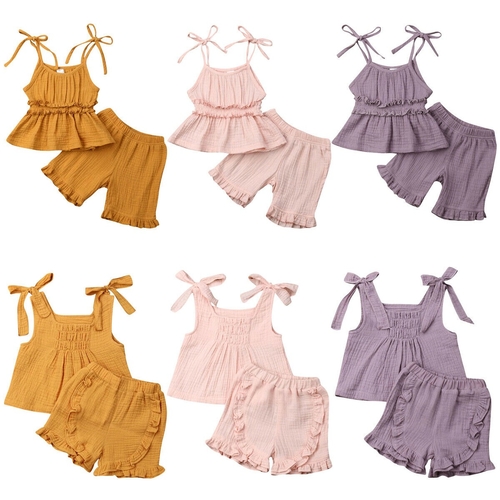 1 6T Baby Kids Girls Summer Outfits Babies Girl