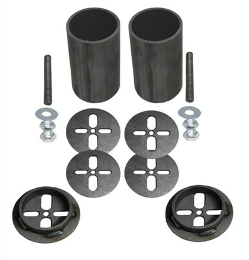 AirBagIt BRACKETGM6488F Bag Brackets Only Front GM car Raw