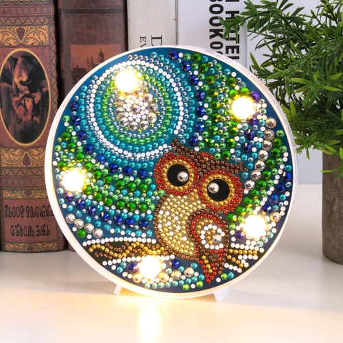 1PC DIY LED 5D Diamond Painting Light Rhinestone