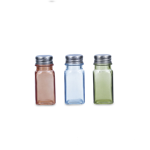 Salt cellar Quid Tu Y Yo Multicolour Glass 4 x 10 cm (Pack 12x)