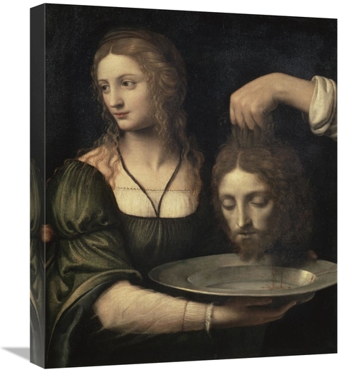 Global Gallery GCS-282368-22-142 22 in. Salome Receiving the Head of J