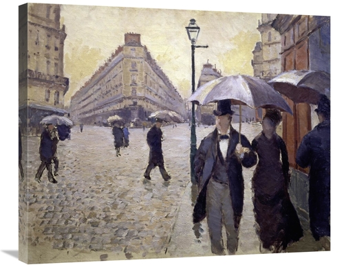 Global Gallery GCS-276948-30-142 30 in. Paris Street--Rainy Weather - 