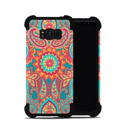 DecalGirl SGS8BC-CARNIVALPAISLEY Samsung Galaxy S8 Bumper Case - Carni