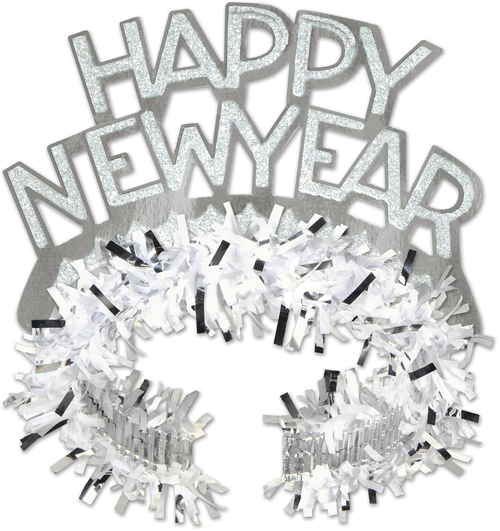 White & Silver HNY Regal Tiara