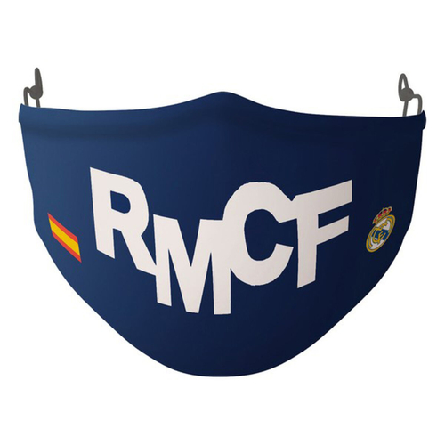 Hygienic Reusable Fabric Mask Real Madrid C.F. SF-822024-897 Blue
