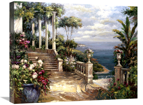 Global Gallery GCS-132400-2024-142 20 x 24 in. Classic Terrace VIew Ar