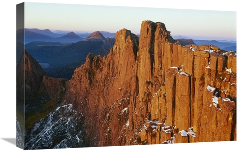 Global Gallery GCS-453522-1624-142 16 x 24 in. Dawn on Mount Geryon&#4