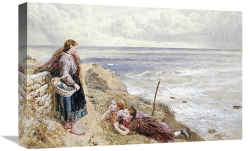 Main Global Gallery GCS-266336-22-142 22 in. Cullercoats Cliffs Art Print - image