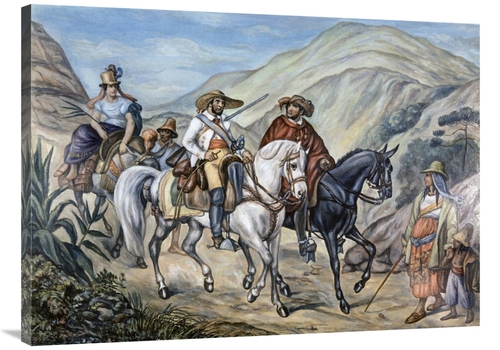 Global Gallery GCS-279966-40-142 40 in. Residents of Minas Gerais Art 