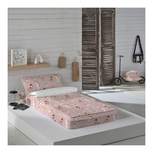 Quilted Zipper Bedding Haciendo el Indio Seahorse 105 x 190 cm