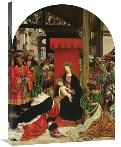 Global Gallery GCS-456789-2432-142 24 x 32 in. Adoration of the Magi A