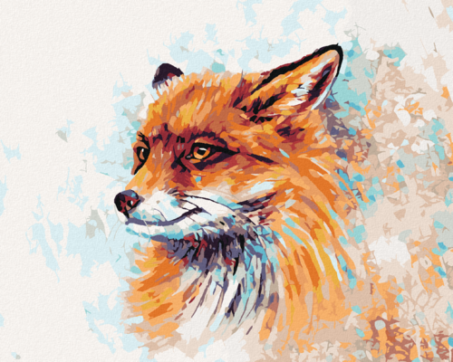 Paint by Numbers - COLOURFUL FOX