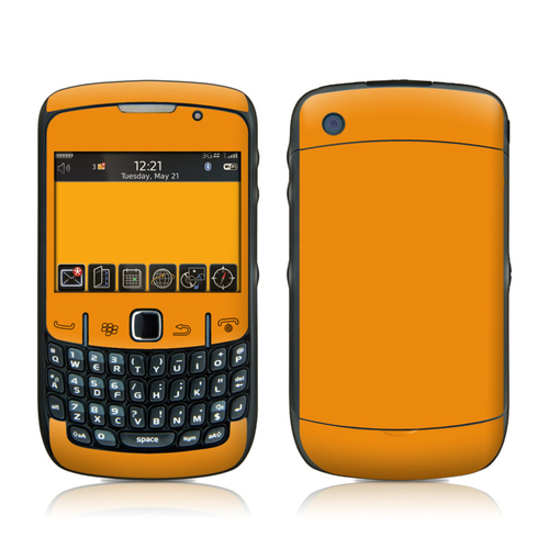 DecalGirl BBC5-SS-ORN BlackBerry Curve 8500 Skin - Solid State Orange