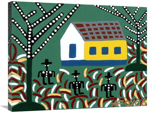 Global Gallery GCS-479474-2432-142 24 x 32 in. Secret Gardens 2 Art Pr