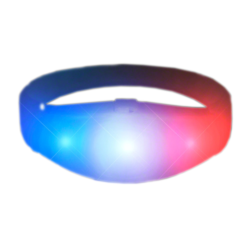 Blinkee RBFBL-MULT Rubber Frosted Multi Color Bracelet
