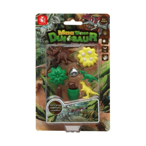 Set of Dinosaurs 19 x 12 cm